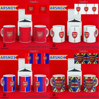 馬克杯 ARSENAL THE GUNNERS 禮品球玻璃杯定製印刷 SEMAUMUG