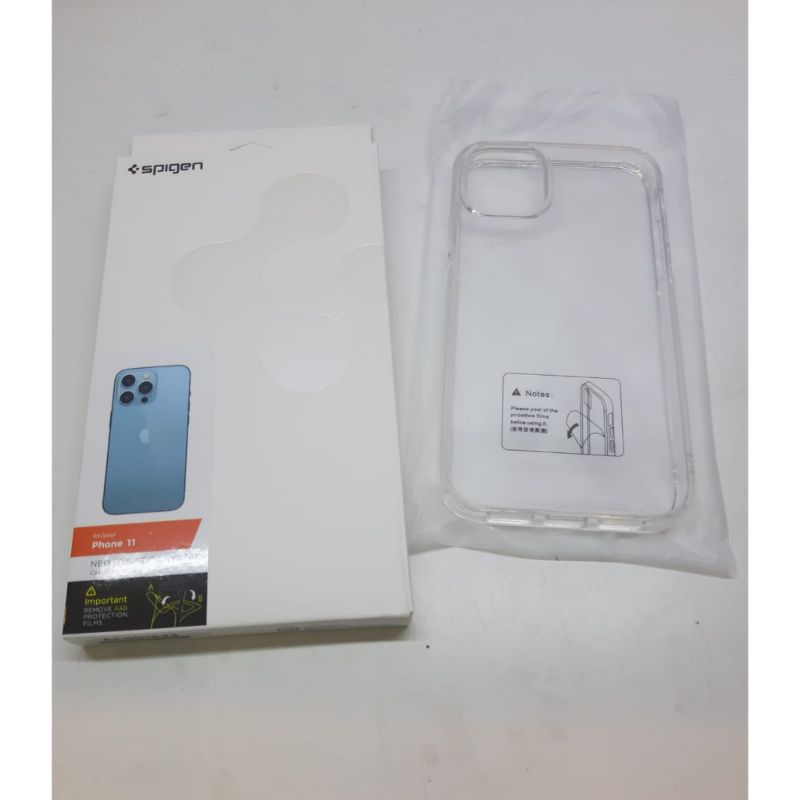 手機殼水晶 Spigen 原裝硬殼厚透明 Iphone X Xr 11 13 13 Pro max 14 Pro