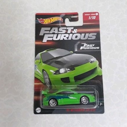 HOTWHEELS MITSUBISHI 風火輪速度之怒三菱 Eclipse