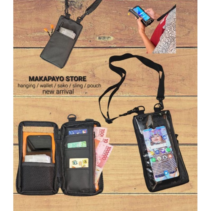 Hp 最新款手機錢包包掛在脖子上的 Slingphone Sako 掛錢包袋最新款手機包
