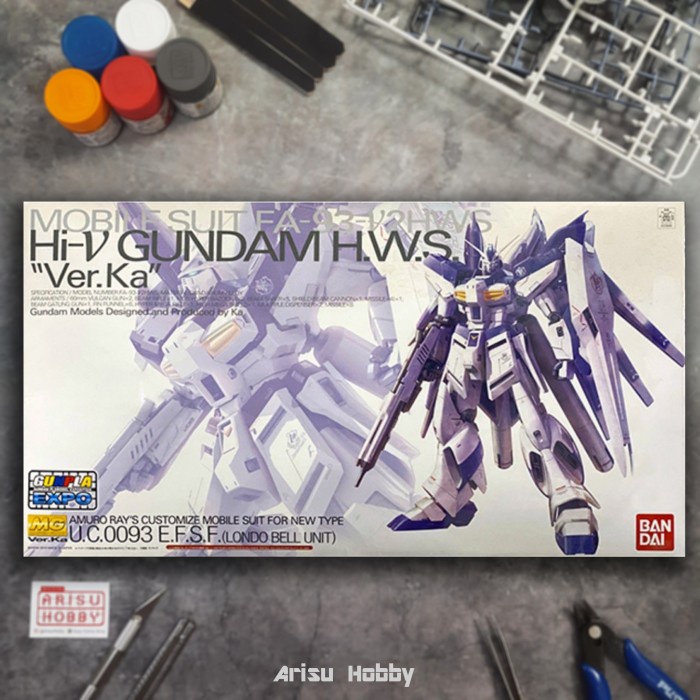 Mg Hi Nu Gundam HWS Ver Ka Hi-v 透明機械博覽會 1/100 萬代