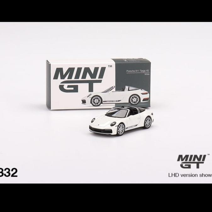 PORSCHE 壓鑄系列 minigt 汽車保時捷 911 Targa 4S no.332