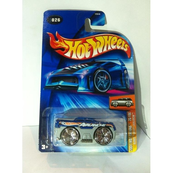 MATTEL Hot Wheels 2004 第一版 Blings 雪佛蘭雪崩美泰 2004