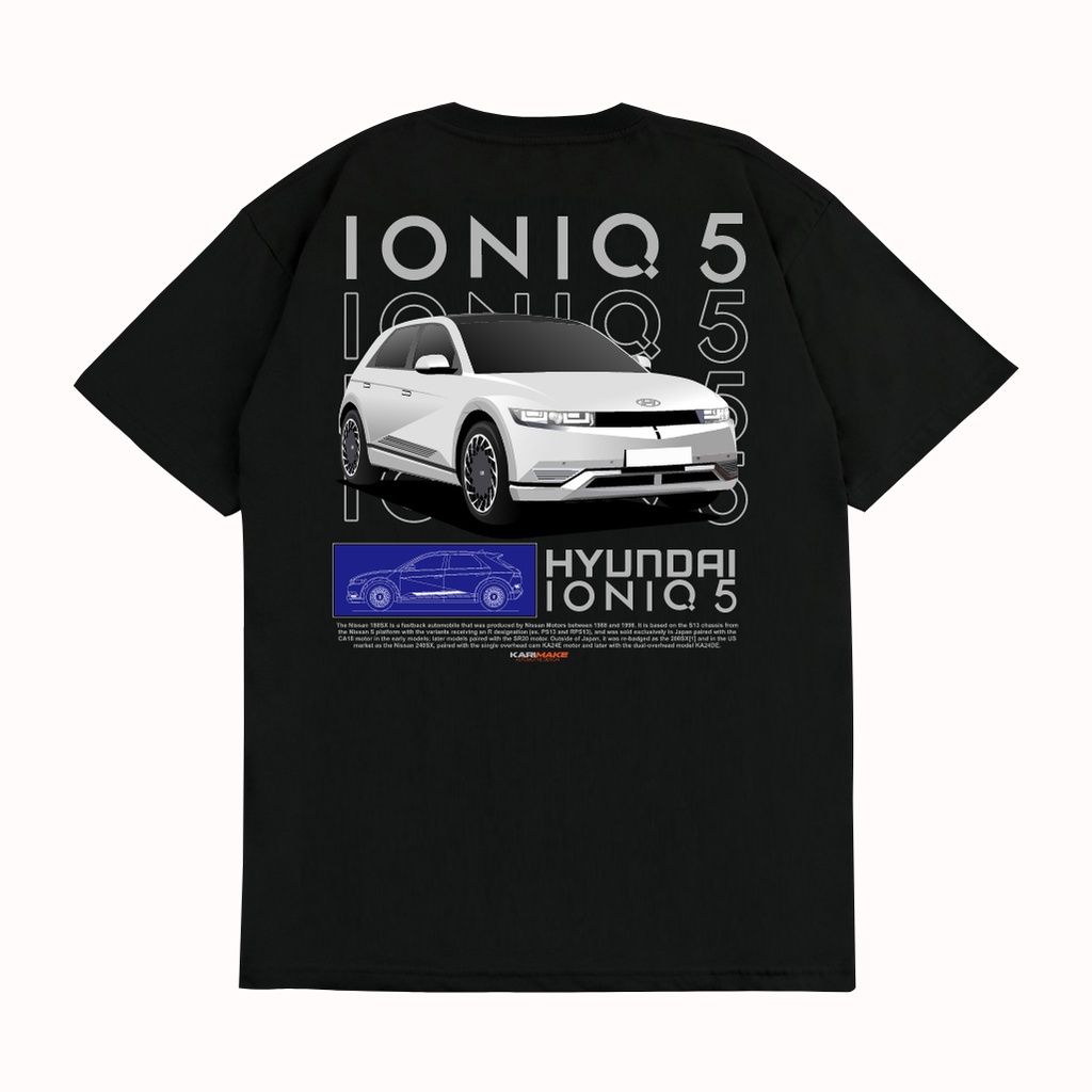Krmk T 恤 T 恤 HYUNDAI IONIQ 5 汽車 T 恤