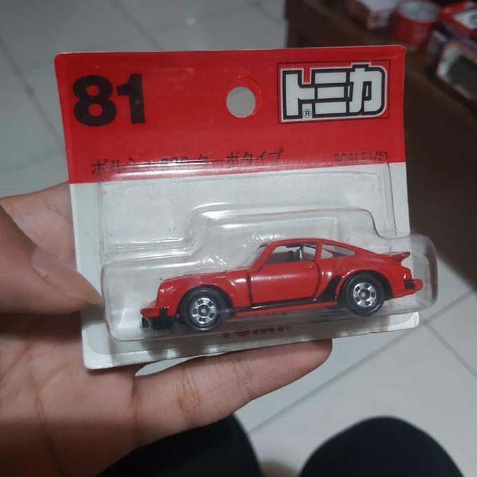 PORSCHE Tomica 吸塑 81 號保時捷 930 Turbo