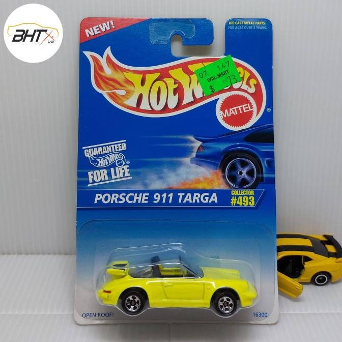 HOT WHEELS PORSCHE 風火輪保時捷 911 Targa 黃色 Hotwheels