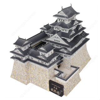 Himejime Fortress 日本 papercraft 微型世界遺產 diy 手工藝益智玩具兒童成人學習教育壓鑄
