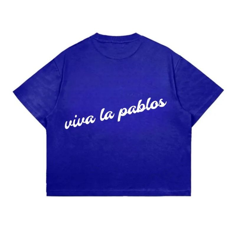Boxy T 恤藍色 Viva La Pablos Snpb.Studio