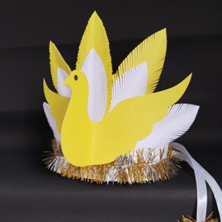 Manuk Crown Accessories manuk Dance Bird Crown 頭飾鳥形孔雀舞皇冠孔雀舞配