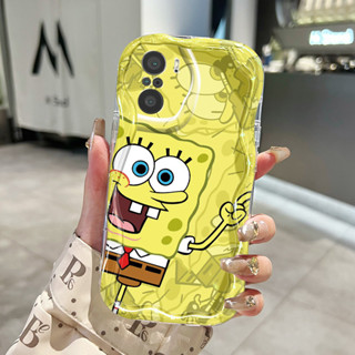 XIAOMI HP 小米 13T Pro Redmi K60 Ultra 手機殼矽膠保護殼新款軟殼 SpongeBob