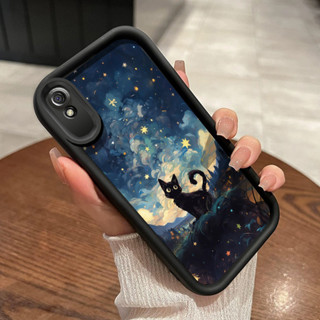 HP Xiaomi Redmi 9A Redmi 9i Redmi 9T Redmi 9 Power 手機殼夜貓紋外殼軟