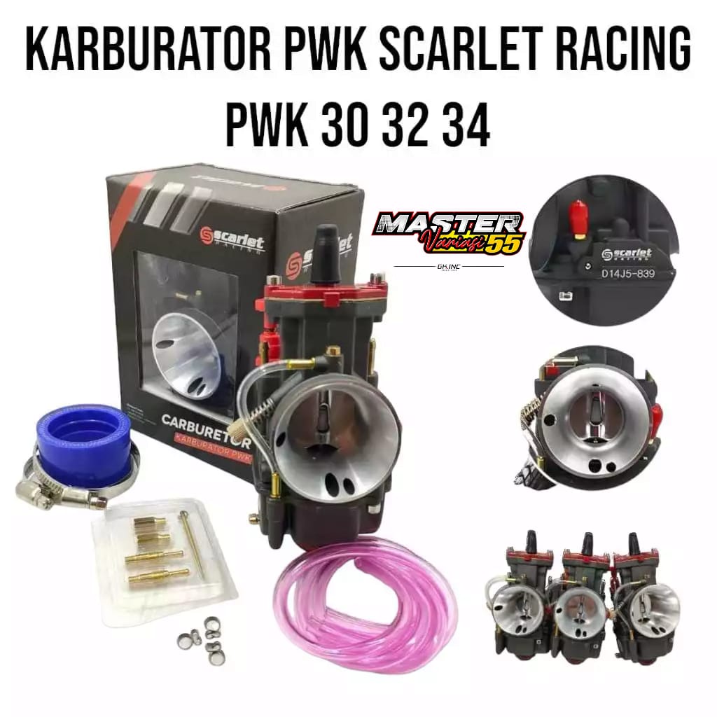 Scarlet RACING 化油器 PWK 30 PWK 32 PWK 34 原裝 SCARLET RACING 通用