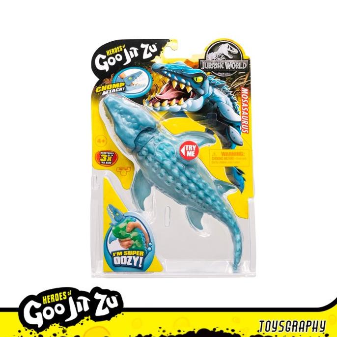 Goo Jit Zu 侏羅紀世界 Mosasaurus Chomp Attack Goojitzu Goojitsu