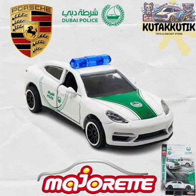 Majorette 警車 Porsche Panamera Turbo 迪拜警察超級跑車