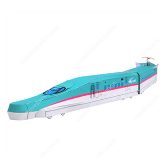 新幹線火車系列 E5 隼鳥 papercraft 微型可動人偶 diy 手工藝益智玩具兒童成人學習教育遊戲禮物壓鑄禮品藝