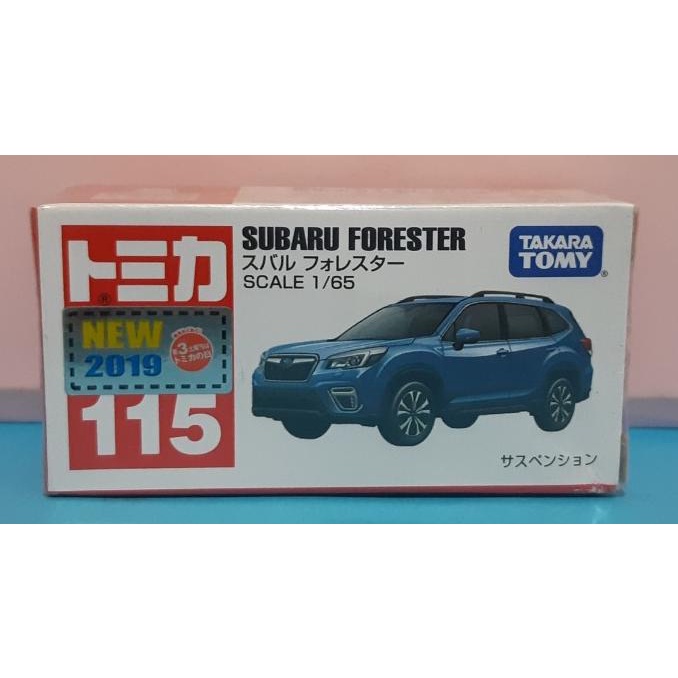 SUBARU Tomica Takara Tomy 115 斯巴魯森林人印章貼紙