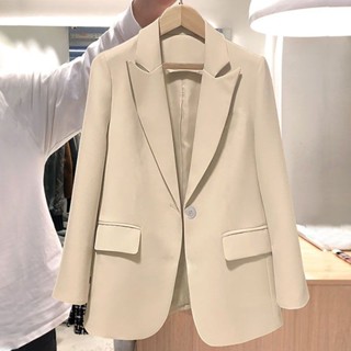 黑色西裝外套 女 小個子西裝 高階感韓版休閒西服 上衣外套女 西裝外套黑色 女西裝外套 修身顯瘦外套 春秋西裝女 有內
