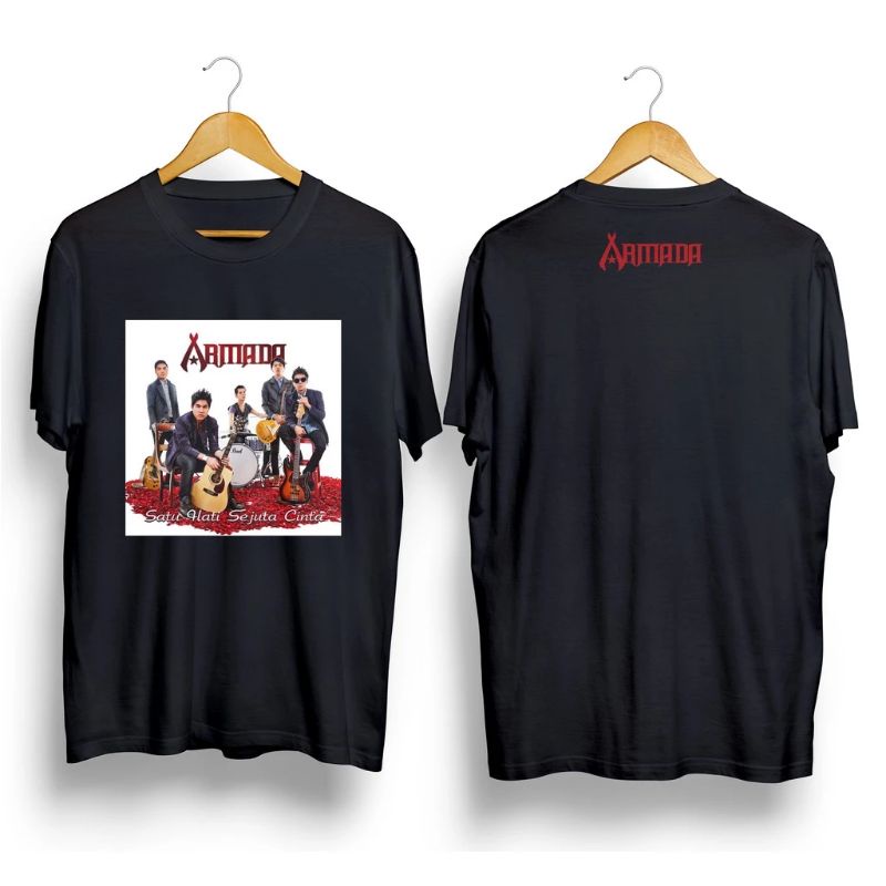 T 恤 Distro Armada Band T 恤 Band T 恤音樂 T 恤 Fleet T 恤男士中性高級