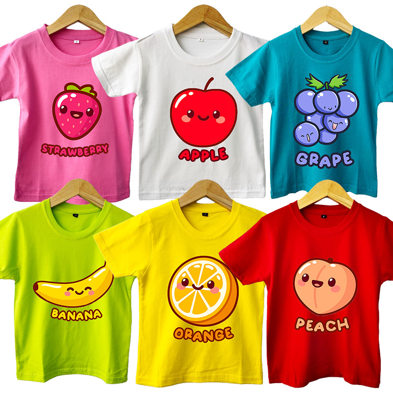 Dannis KIDS 水果主題兒童 T 恤