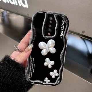 XIAOMI HP 小米 POCO F2 POCO X2 Redmi K30 手機殼新款軟矽膠手機保護殼可愛絲帶造型花卉