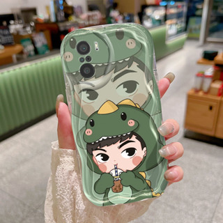 XIAOMI HP 小米 POCO F3 Redmi K40 Pro 手機殼軟殼恐龍服裝圖案情侶手機殼軟殼矽膠保護套