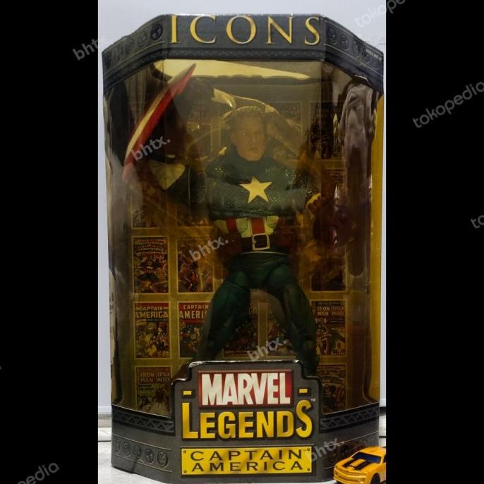 Marvel Legends Icons 美國隊長無面具 12 英寸
