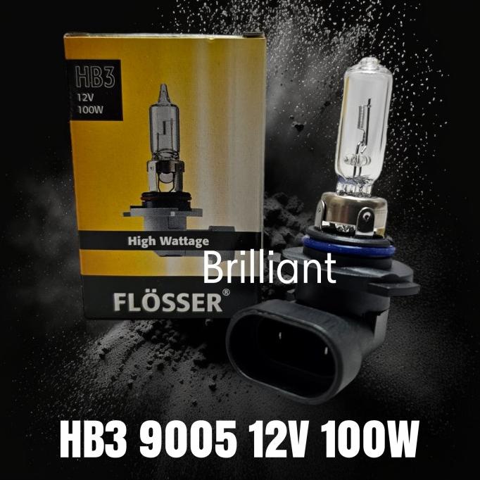 免費送貨鹵素燈泡 HB3 9005 12V FLOSSER 原裝