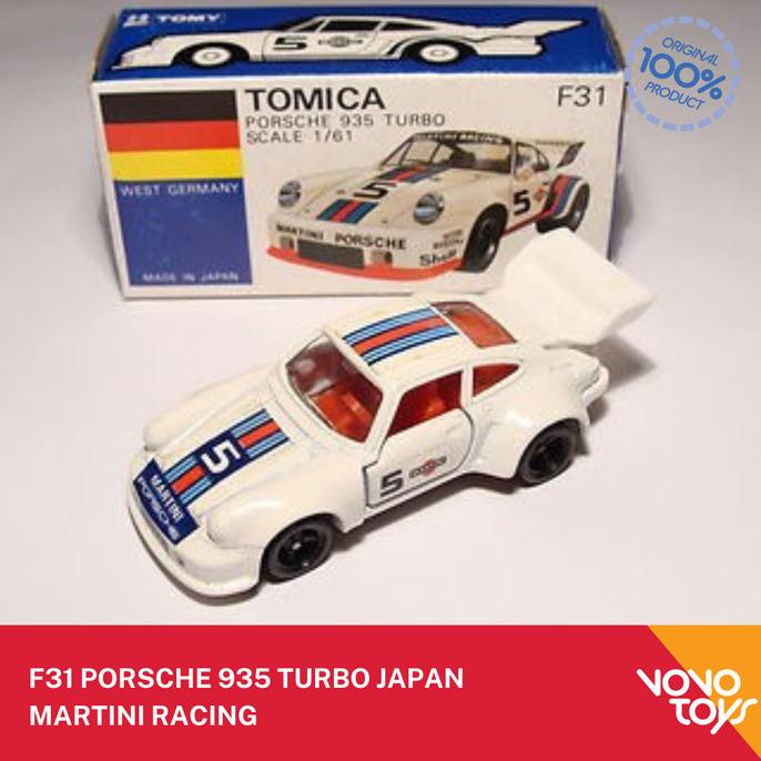 PORSCHE Tomica F31保時捷935 Turbo日本馬提尼賽車湯米外國
