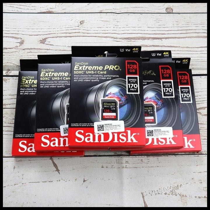 免運費 SANDISK EXTREME PRO SDXC 卡 UHS-I U3 V30 CLASS 10 4K 64GB