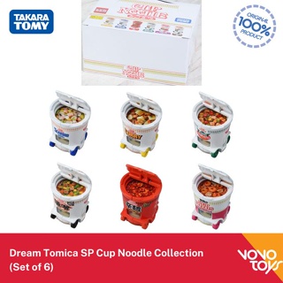 Tomica Dream Tomica SP 杯麵合集 6 件套 Takara Tomy