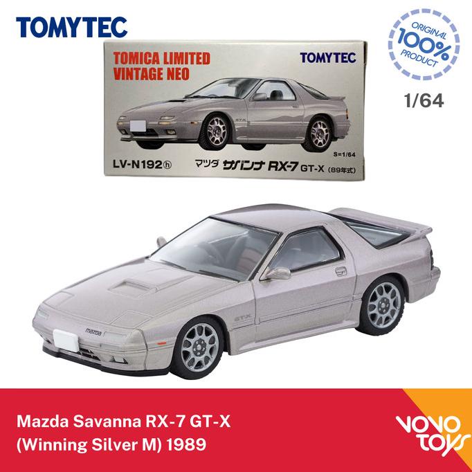 MAZDA Tomica 限量復古 TLV-N192h 馬自達薩凡納 RX-7 GTX 獲勝 1989