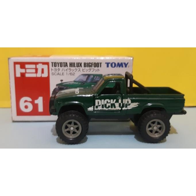 Tomica Takara Tomy 藍色 61 豐田 Hilux 大腳