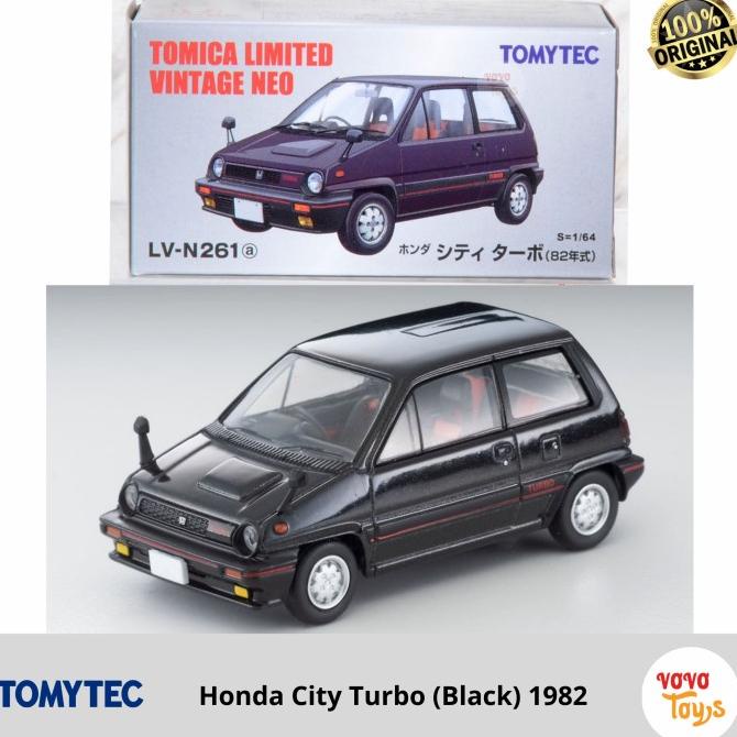 HONDA Tomica 限量復古 Neo TLV-N261a 本田城市渦輪增壓黑色 Tomytec