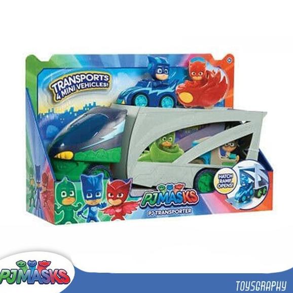 Pj Masks PJ TRANSPORTER PJmasks 與卡車人偶卡車