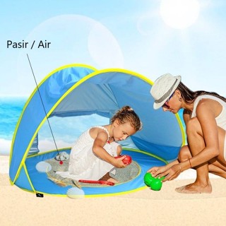 Tenda公仔批發兒童玩具可折疊沙灘帳篷沙灘帳篷水沙帳篷