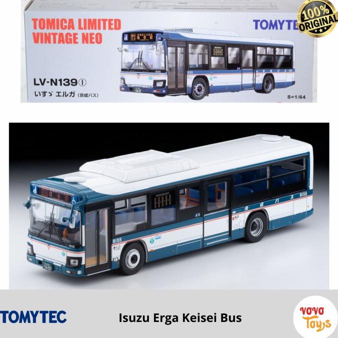 Tomica 限量復古 Neo TLV-N139l 五十鈴 Erga Keisei Bus Tomytec