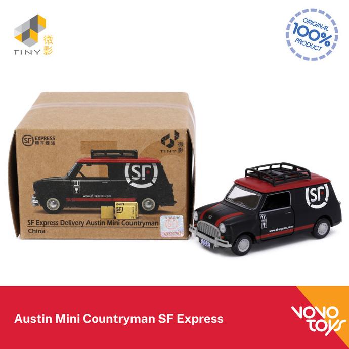 AUSTIN 微型壓鑄奧斯汀迷你 Countryman SF Express 模型車