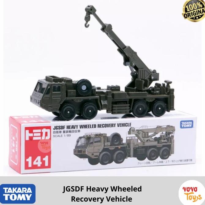 Tomica Long 141 JGSDF 重型輪式回收車