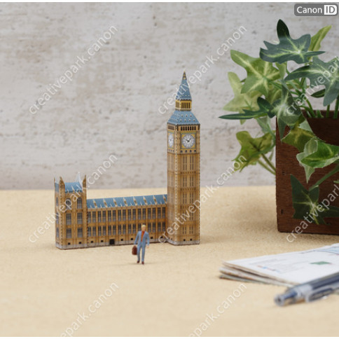 大本鐘英國 papercraft Miniature World Heritage diy 手工益智玩具兒童成人學習教育