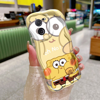 XIAOMI HP 小米 13T Pro Redmi K60 Ultra 手機殼矽膠保護套全新雙軟殼 SpongeBob