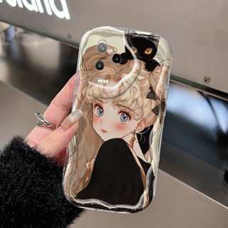 HP Infinix Note 12 2023 Infinix Note 12 Pro 保護套甜美少女風格惠普手機軟殼防
