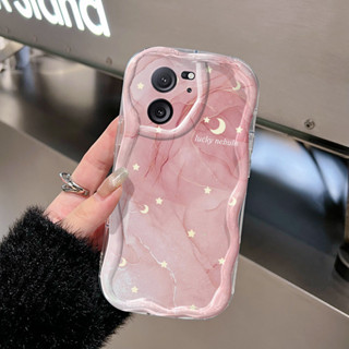 XIAOMI HP小米13T Pro Redmi K60 Ultra手機殼兩人保護殼軟殼防摔幸運星雲圖案新款矽膠手機殼外