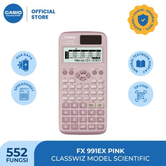 卡西歐 FX-991EX 科學計算器 991 EX