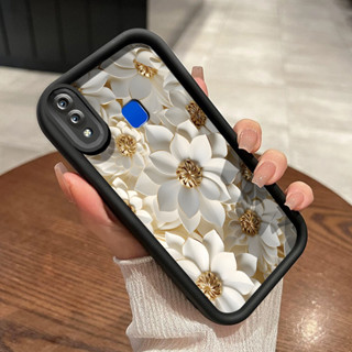 HP VIVO Y95 Y93 Y93s Y91 Y91i手機殼兩人保護殼新款軟矽膠殼熱銷蓮花紋手機殼軟殼