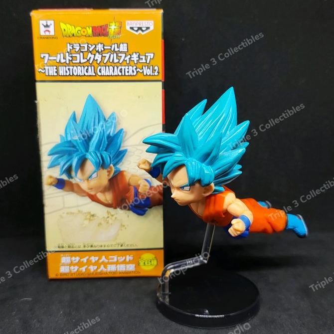 Wcf GOKU SUPER SAIYA BLUE 龍珠歷史人物 Vol.2