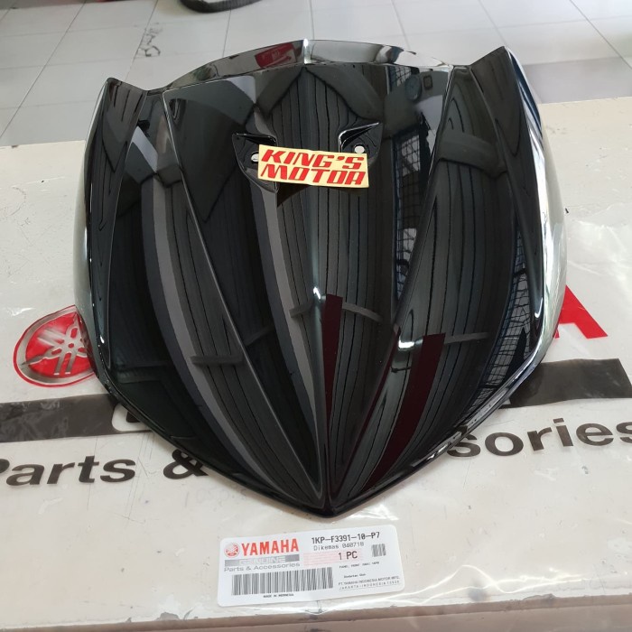 山葉 Hitam Front Shield SOUL GT 115 黑色原裝 YAMAHA 原裝最佳品質