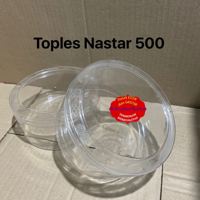 Toples 餅乾 500GR 500GR 圓形平頂 NASTAR 500GRM ORIGINAL