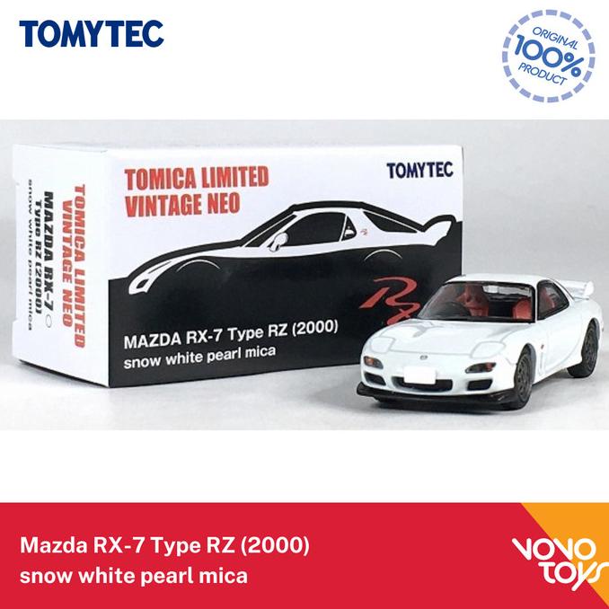 MAZDA Tomica Limited Vintage TLV 馬自達 RX-7 Type RZ 2000 白色 HK