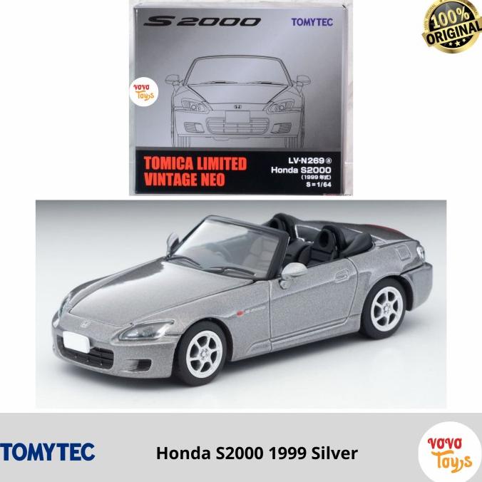 HONDA Tomica 限量復古 Neo TLV-N269a 本田 S2000 1999 年銀色 Tomytec