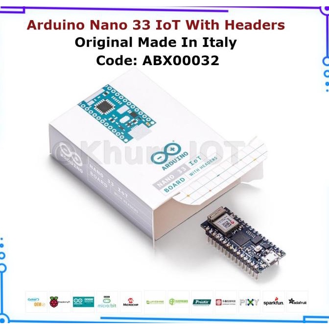 Arduino Nano 33 物聯網帶接頭意大利原裝製造